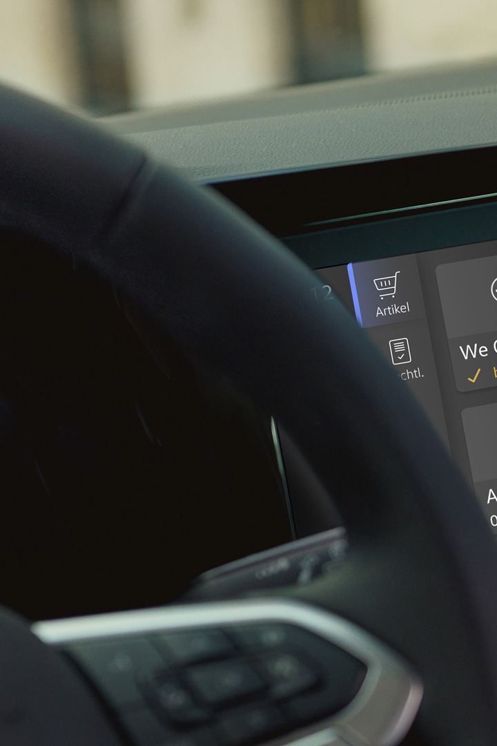 Infotainmentsystem im VW Golf - Upgrades