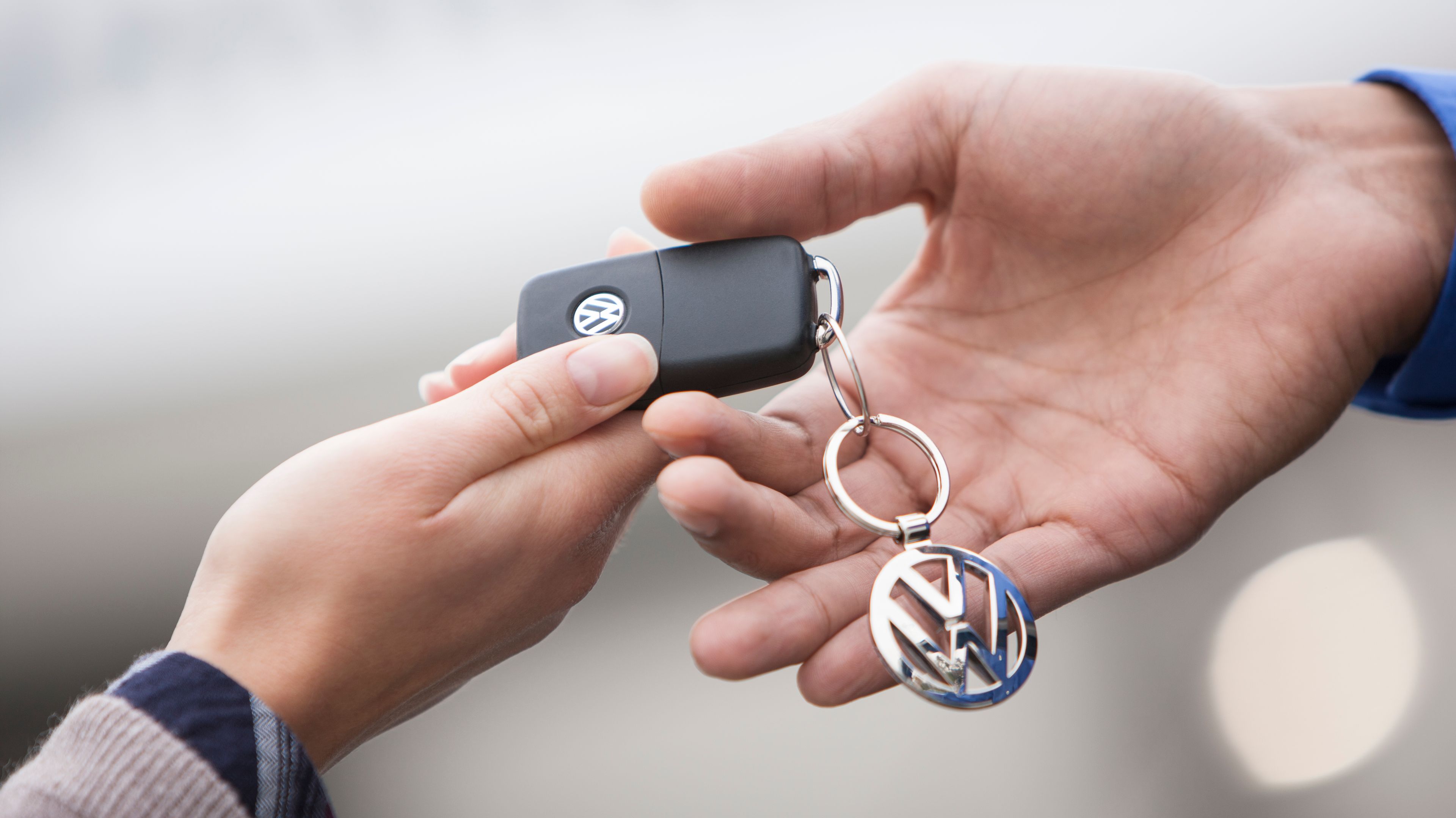 vw volkswagen schluesseluebergabe